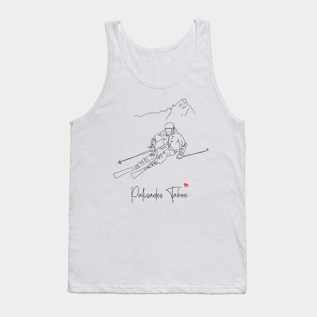 Palisades Tahoe Tank Top by finngifts